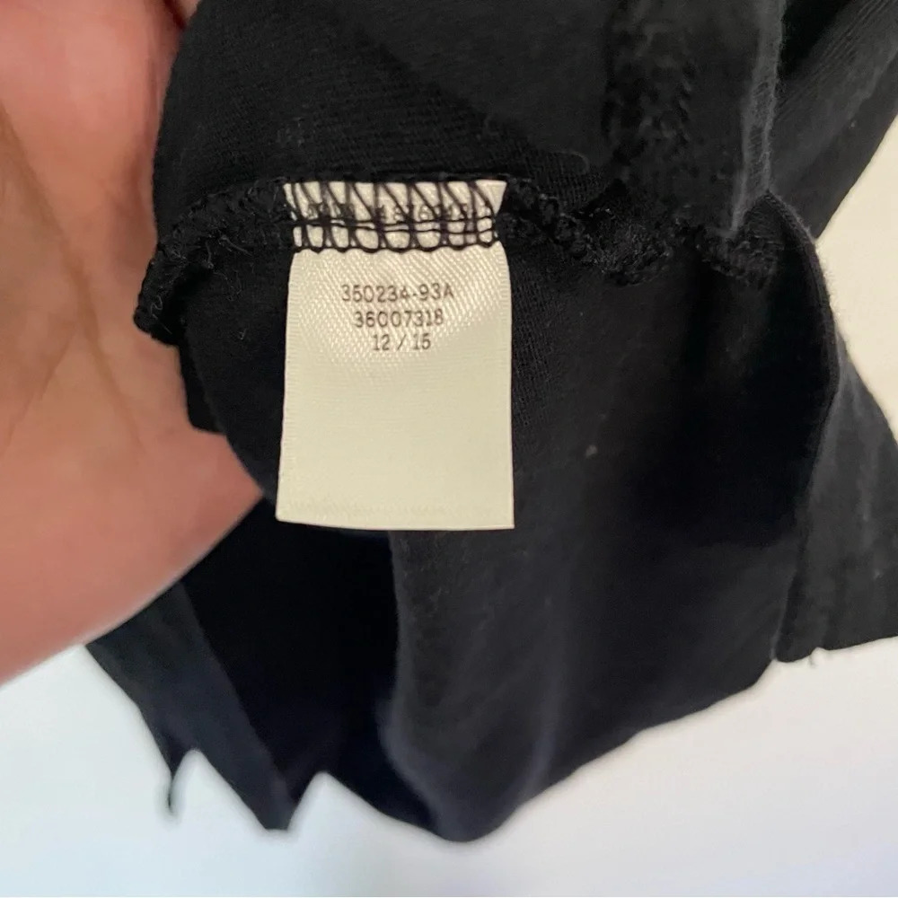 PINK Victoria's Secret Black Sequins Palm Tree Tank Top Size Medium - Picture 4 of 8